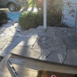 Laid Flagstone Empty Joints